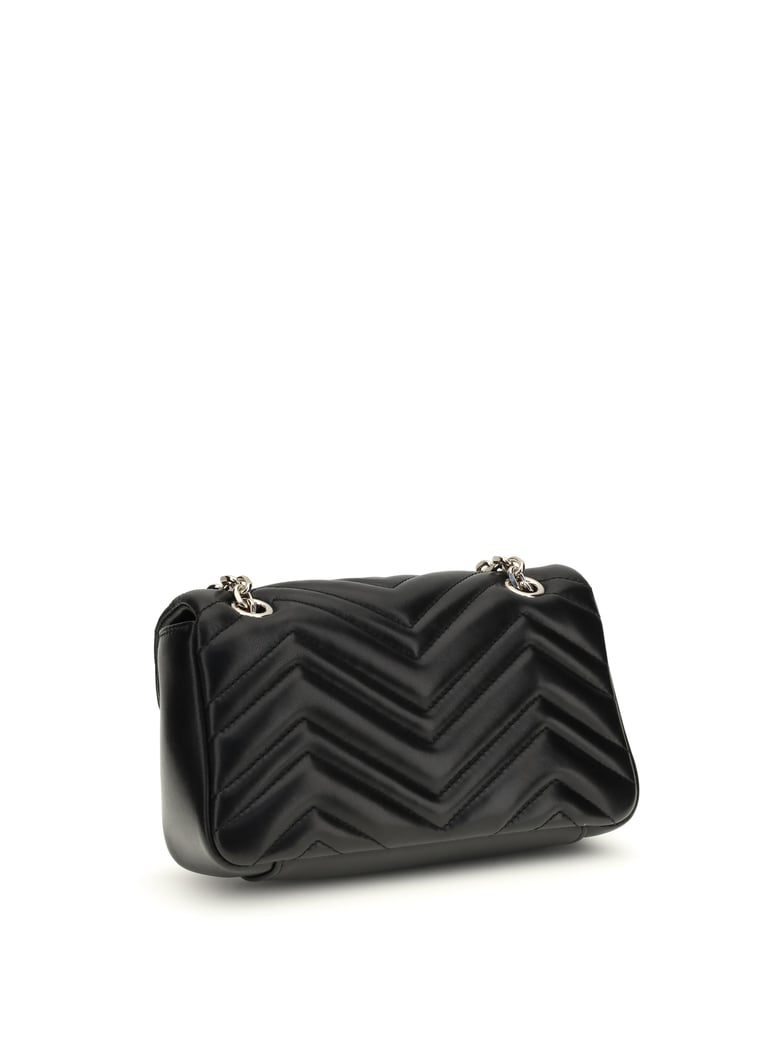 shoulder bag gg marmont black leather by Selfnex