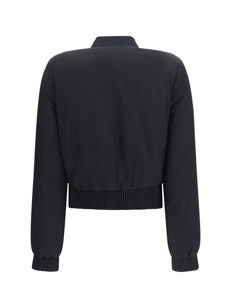 bomber jacket black by Selfnex