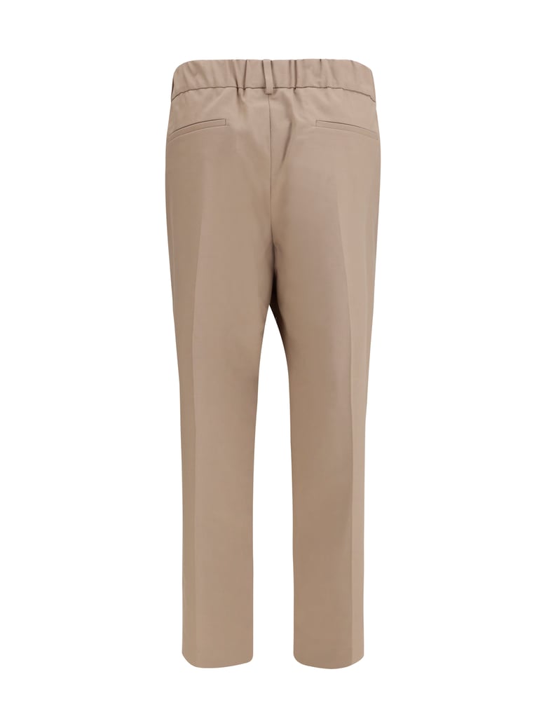 cotton trousers bleeker beige by Selfnex