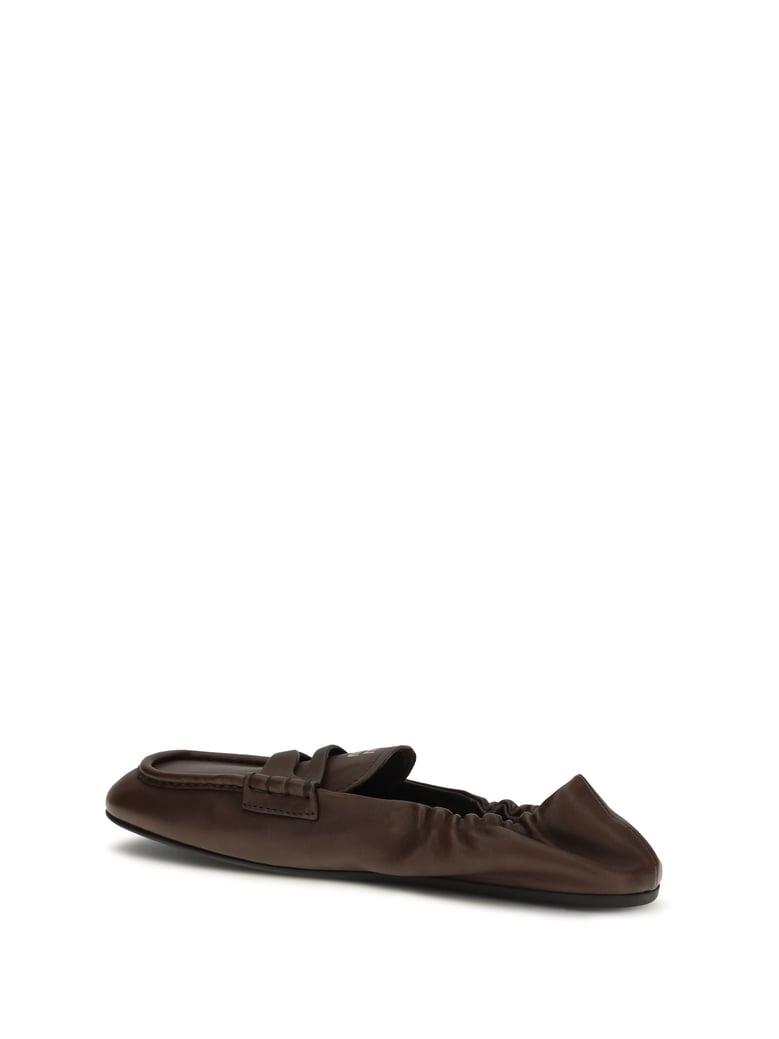 loafers ruches nappa leather by Selfnex