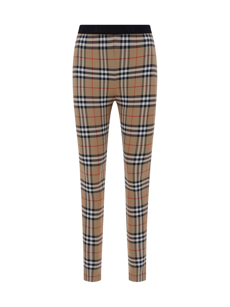 leggings archive check beige by Selfnex