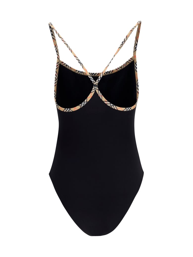 one-piece swimsuit black by Selfnex