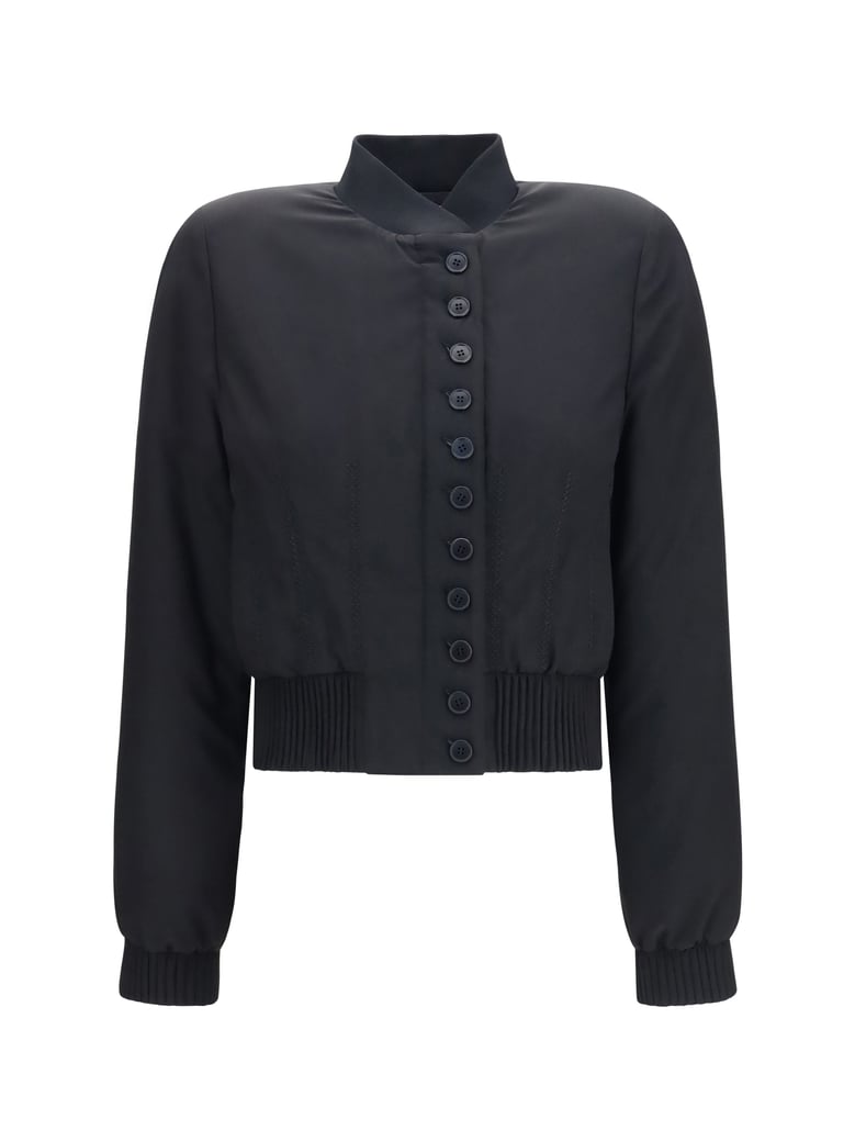 bomber jacket black by Selfnex