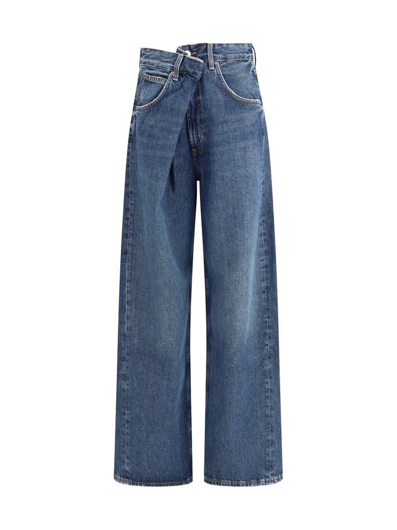 jeans vana wide leg indigo by Selfnex