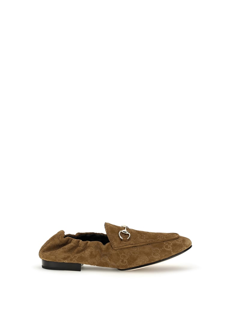 loafers gg suede pepper brown by Selfnex