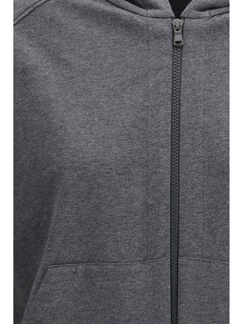 cotton hoodie dark grey by Selfnex