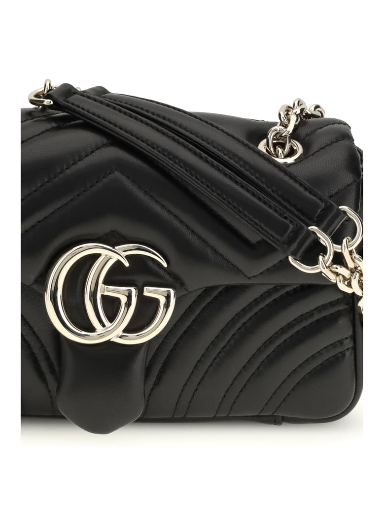 shoulder bag gg marmont black leather by Selfnex