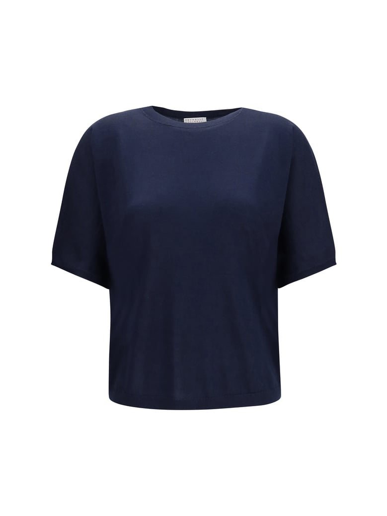 sweater short-sleeve cashmere and silk by Selfnex