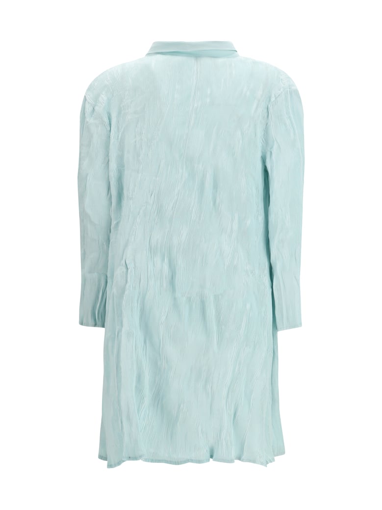 shirt dress wavy mint by Selfnex