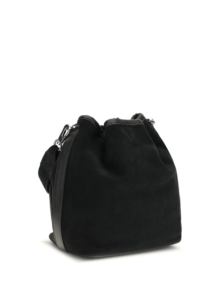 bucket bag alpha black calf by Selfnex