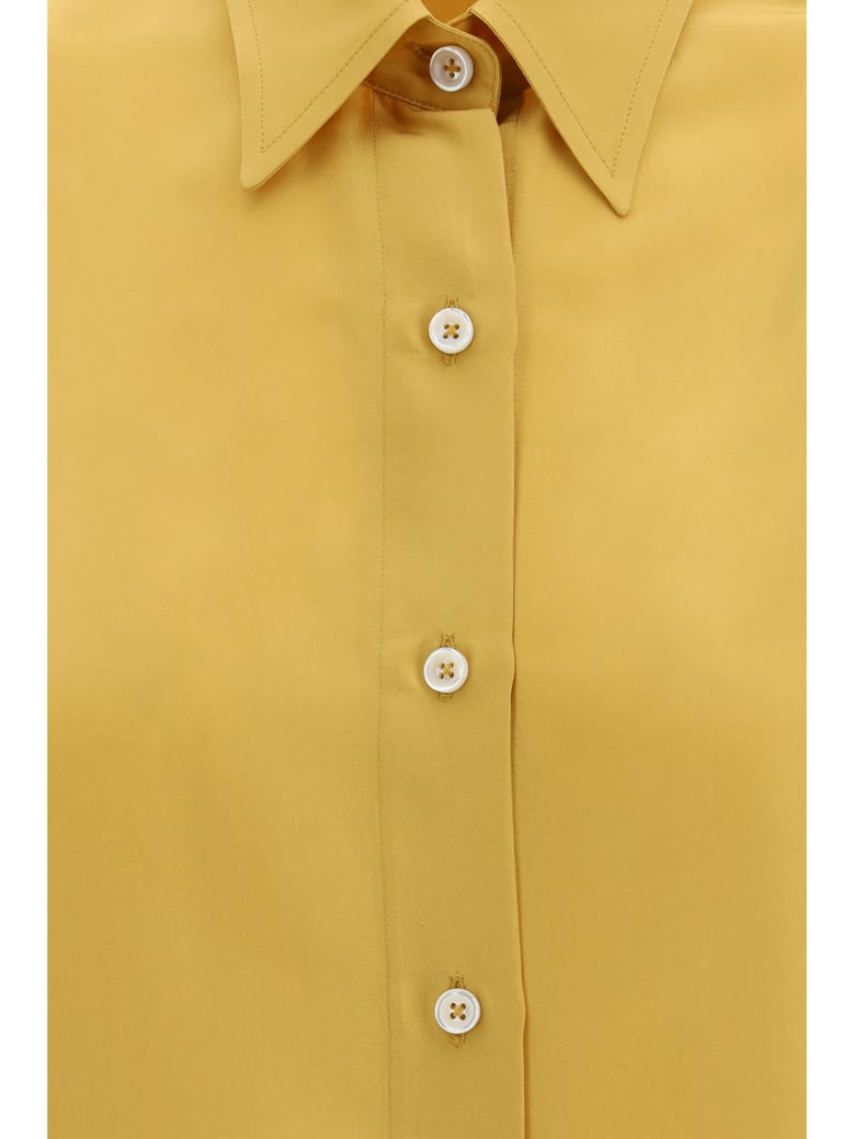 silk shirt sailor marisca gold by Selfnex