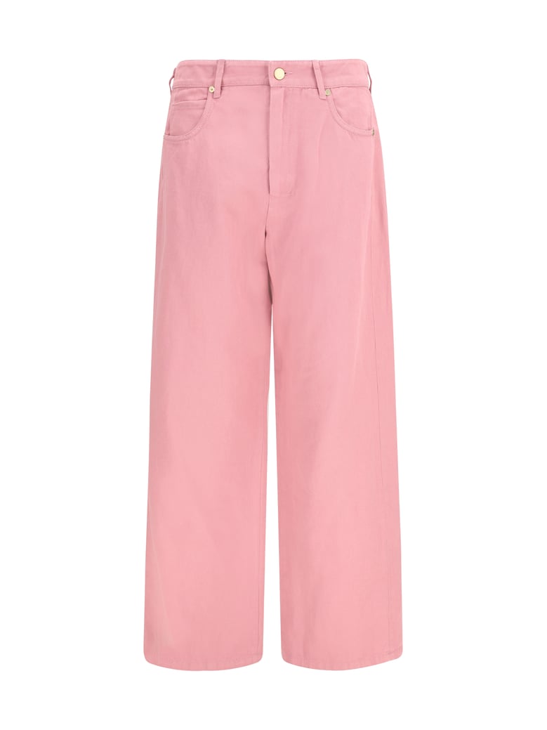 pants peony cotton-linen by Selfnex