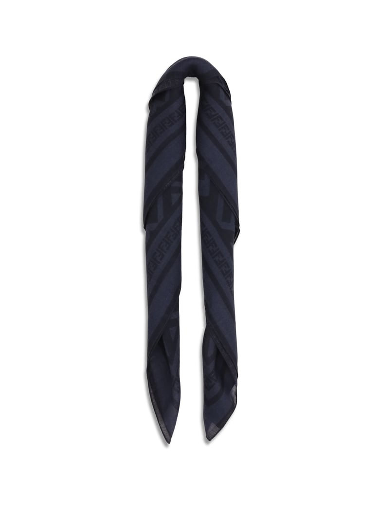 scarf ff wool-silk abisso by Selfnex