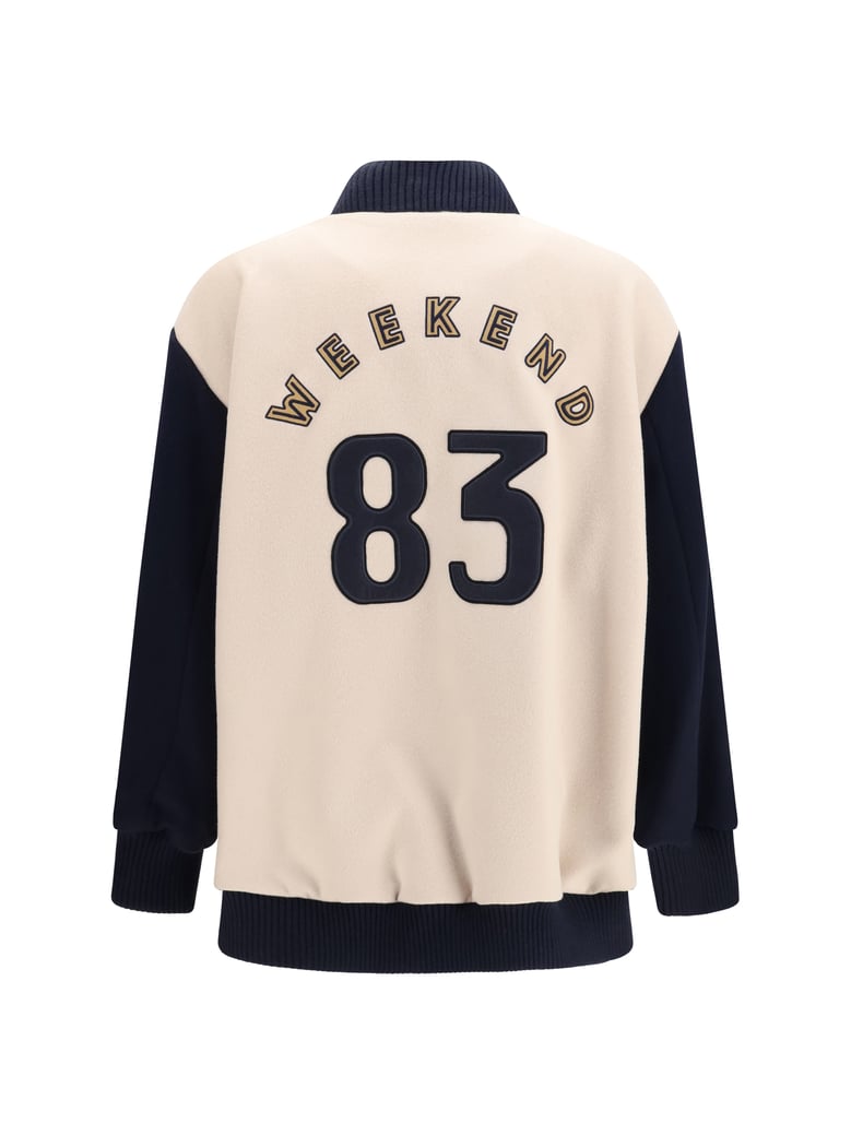 bomber jacket double wool by Selfnex