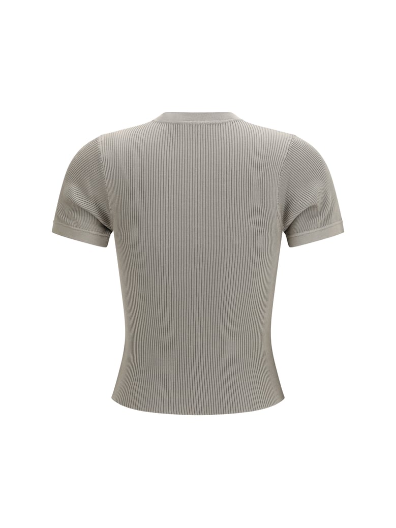 t-shirt ribbed silk fog by Selfnex