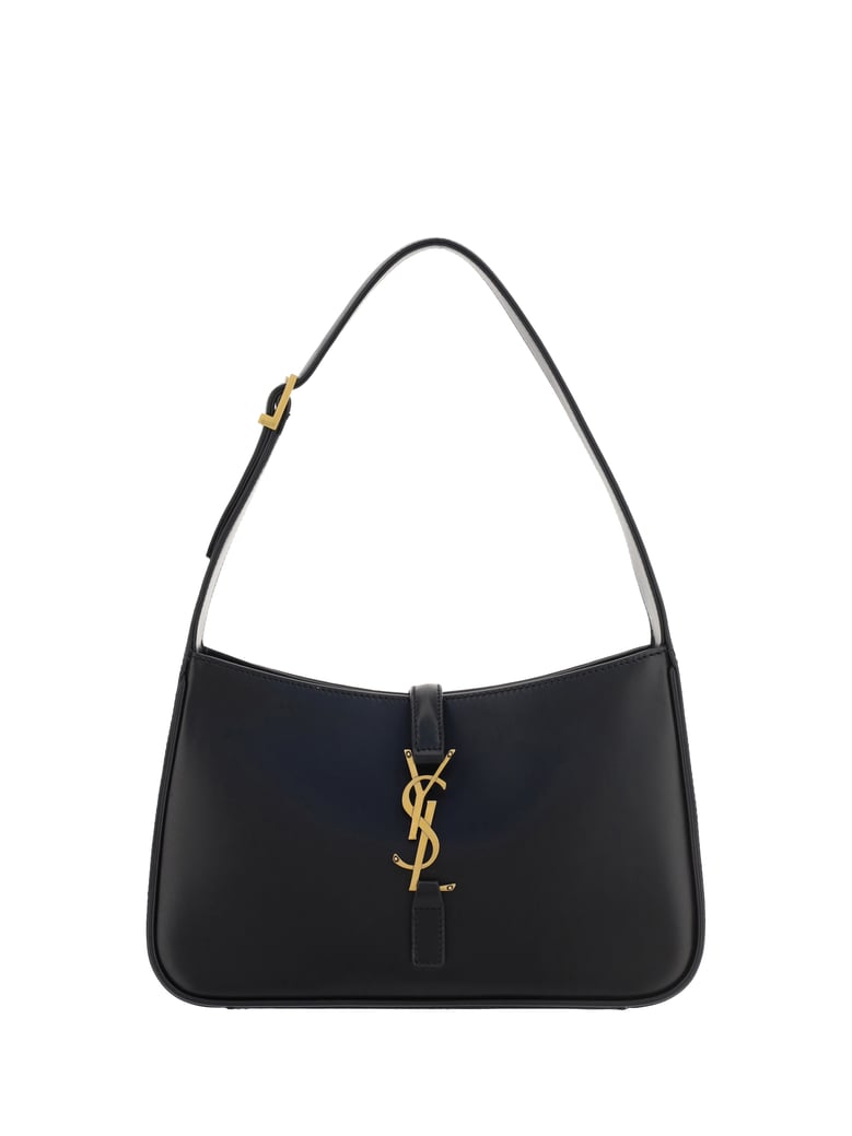hobo shoulder bag black calf leather by Selfnex