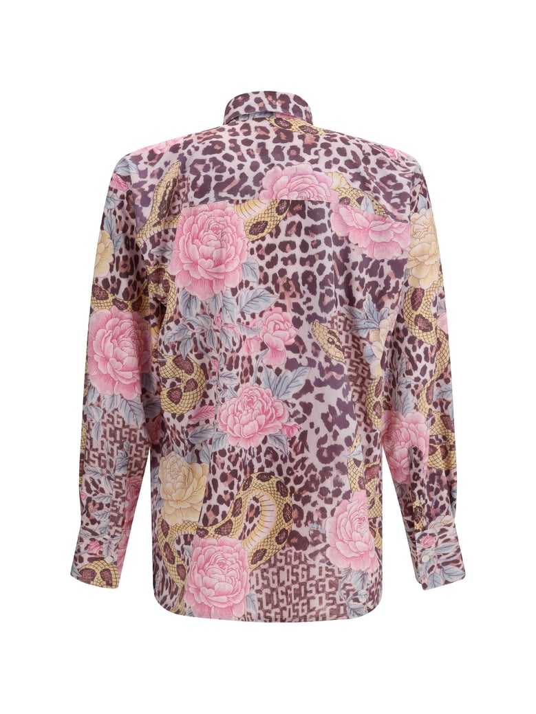 shirt animalier orchid pink/bone by Selfnex
