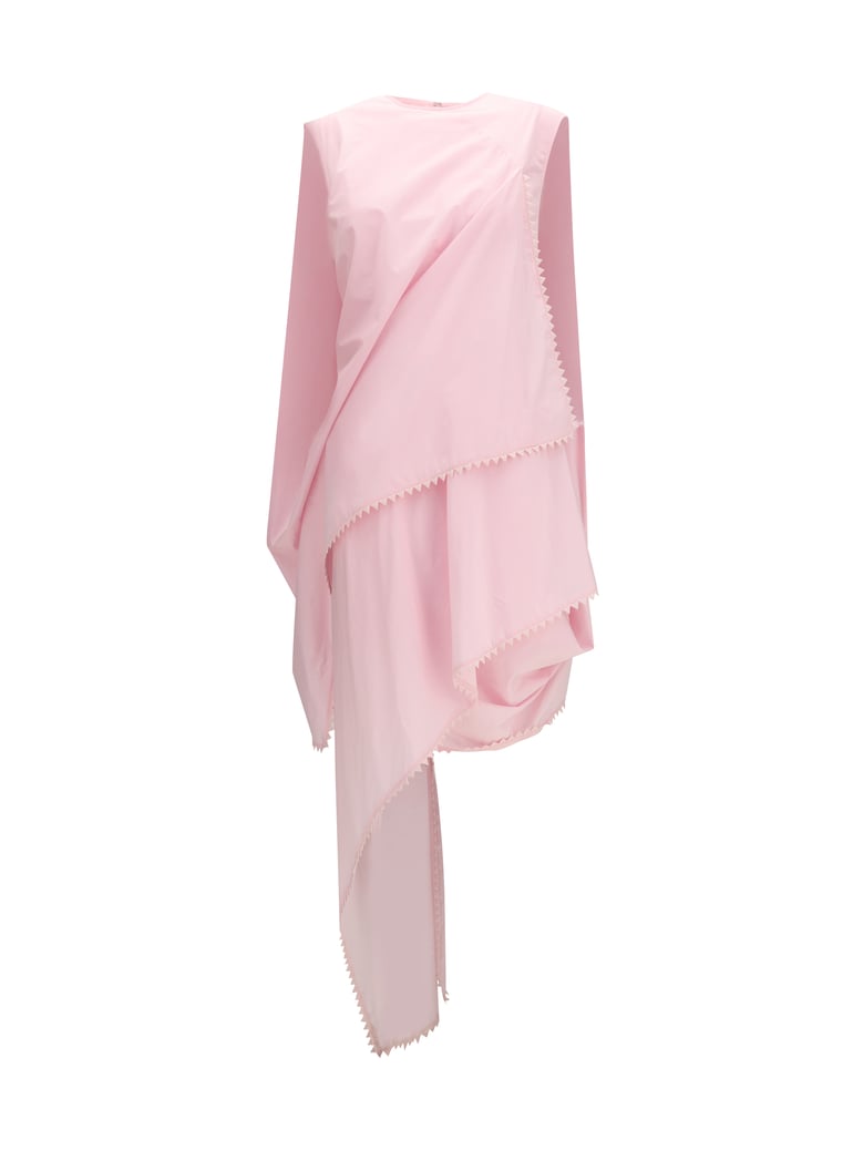 layered dress traversin light pink by Selfnex