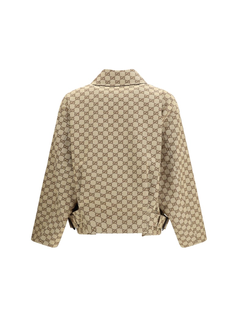 bomber jacket gg canvas camel/ebony by Selfnex