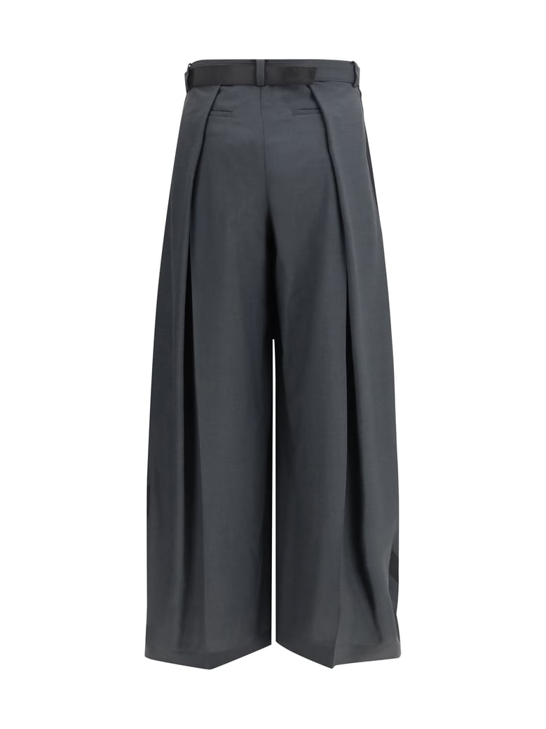 oversized trousers grey by Selfnex