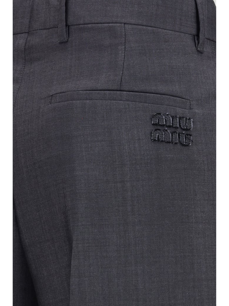 trousers mohair anthracite by Selfnex