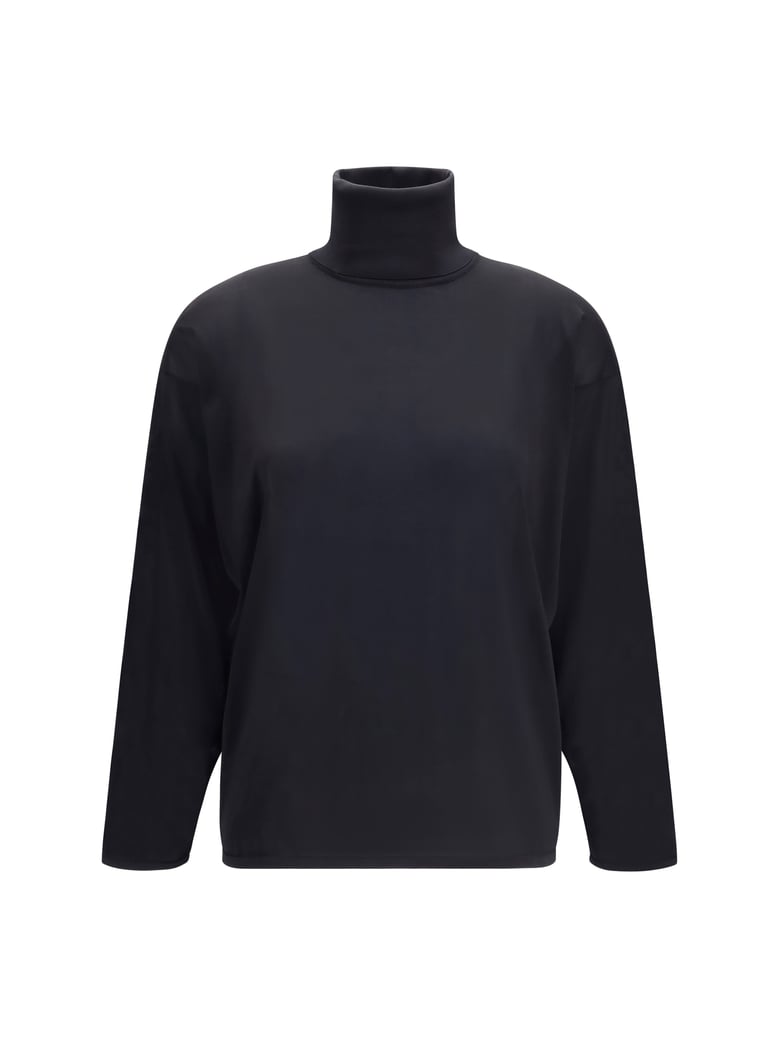 sweater extra-fine silk black by Selfnex