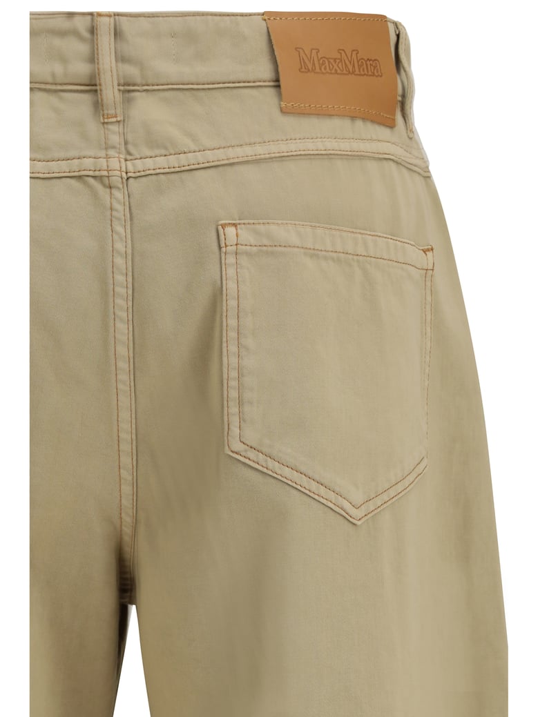 baggy pants in cotton satin by Selfnex