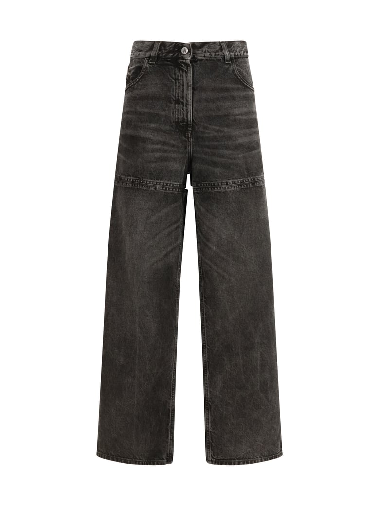 jeans cut-out black/white by Selfnex