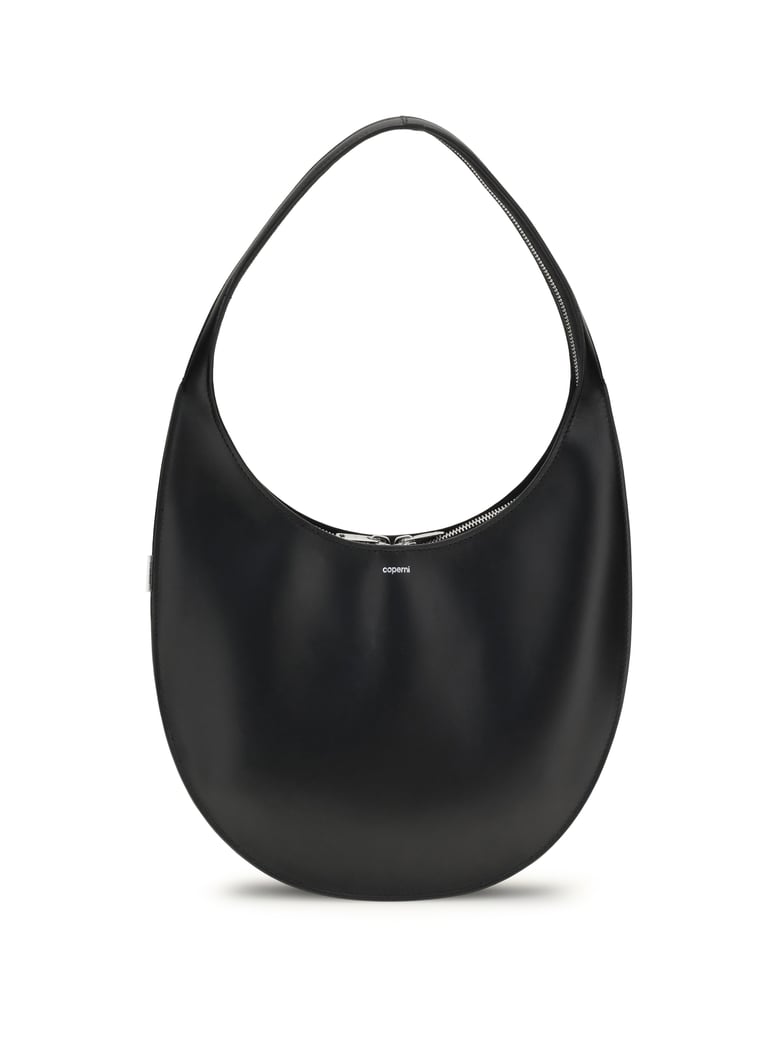 shoulder bag swipe black leather by Selfnex