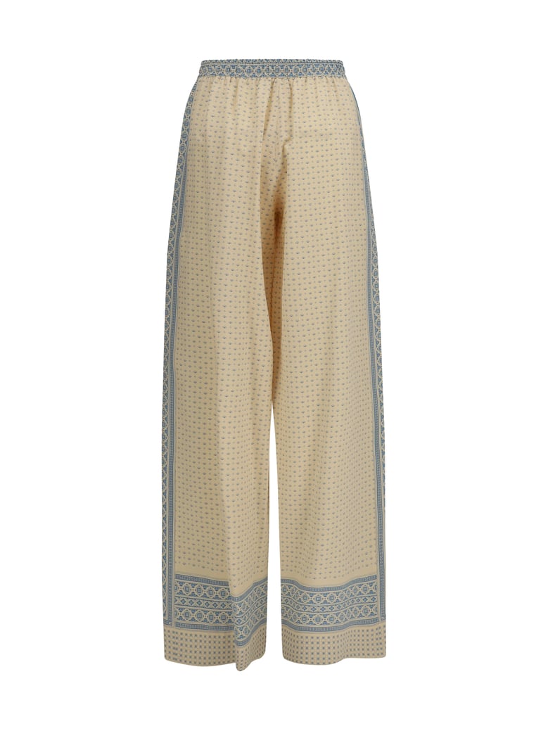 pants printed silk by Selfnex