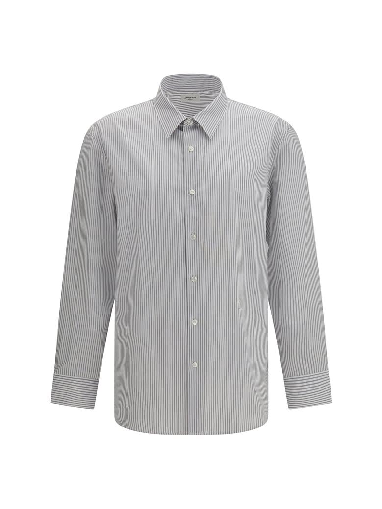 striped shirt beige by Selfnex