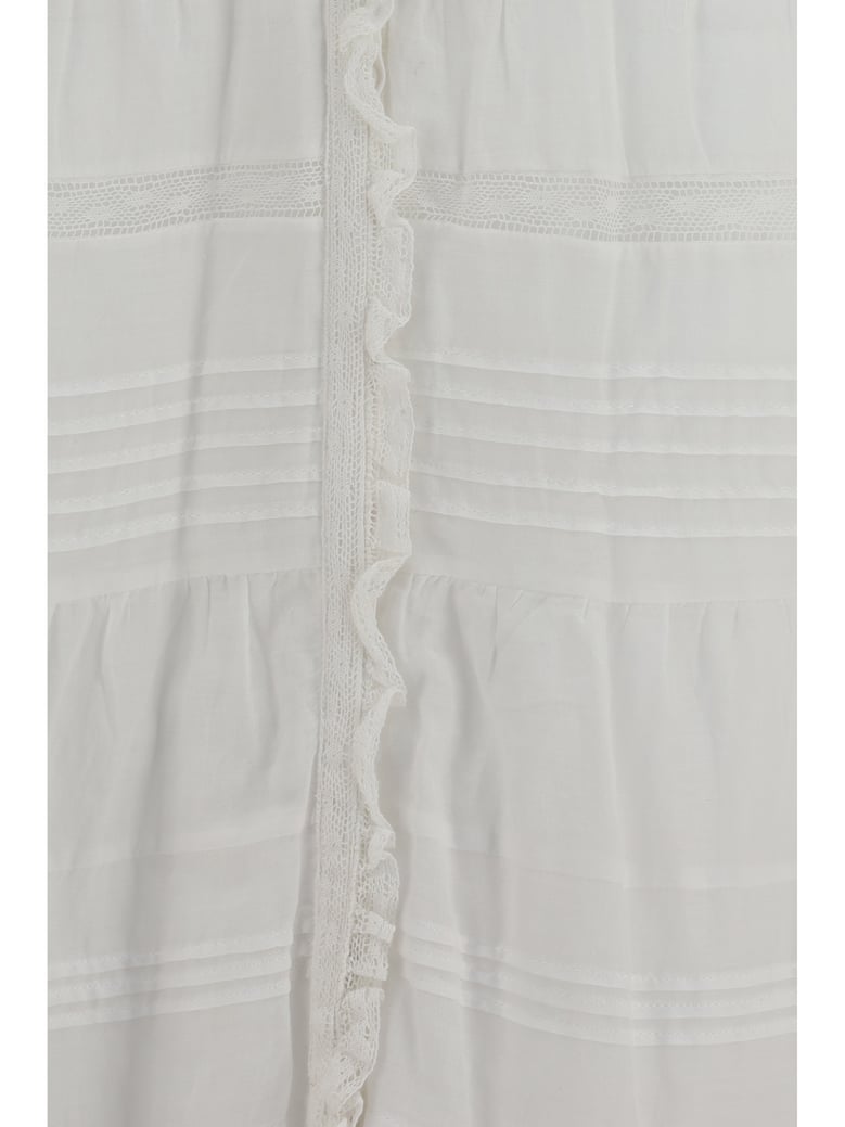 shirt dress daniva white by Selfnex