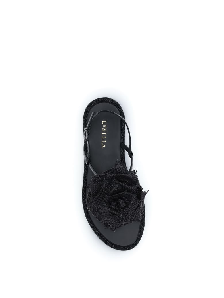 sandals rose black by Selfnex