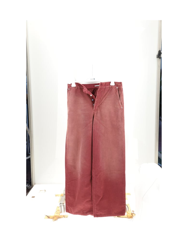 trousers velvet brick by Selfnex
