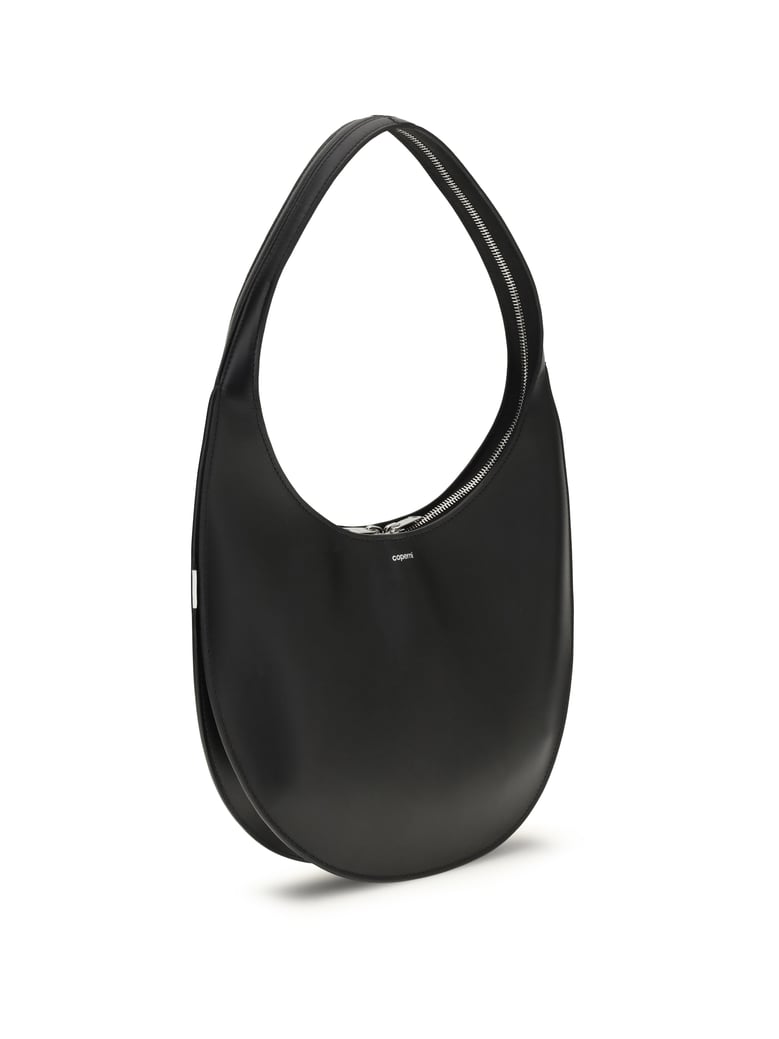shoulder bag swipe black leather by Selfnex