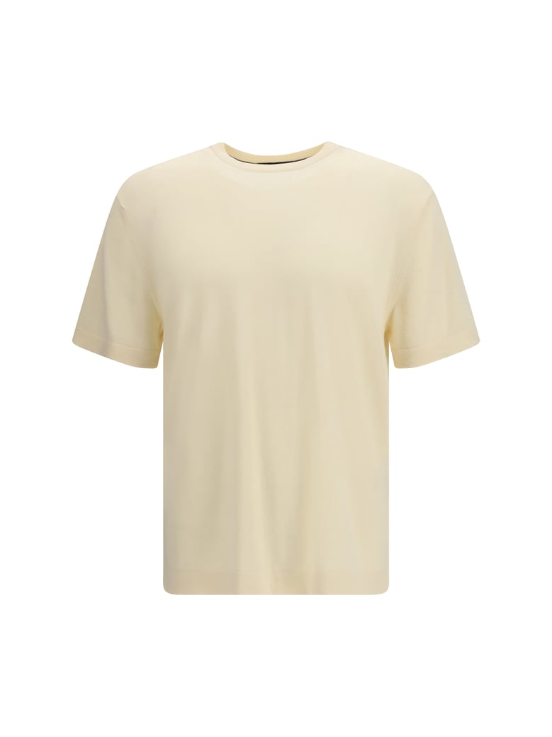 cotton knitted t-shirt butter by Selfnex