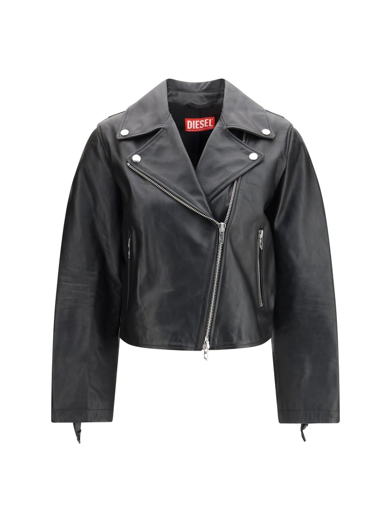 jacket l-unatic black leather by Selfnex