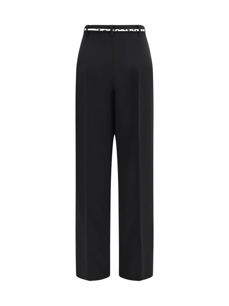 belted pants cady black by Selfnex