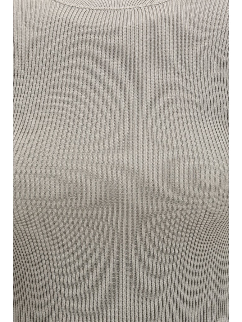 t-shirt ribbed silk fog by Selfnex