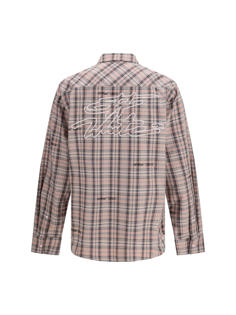 flannel shirt mauve morn by Selfnex