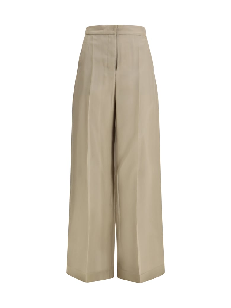 silk pants sand by Selfnex