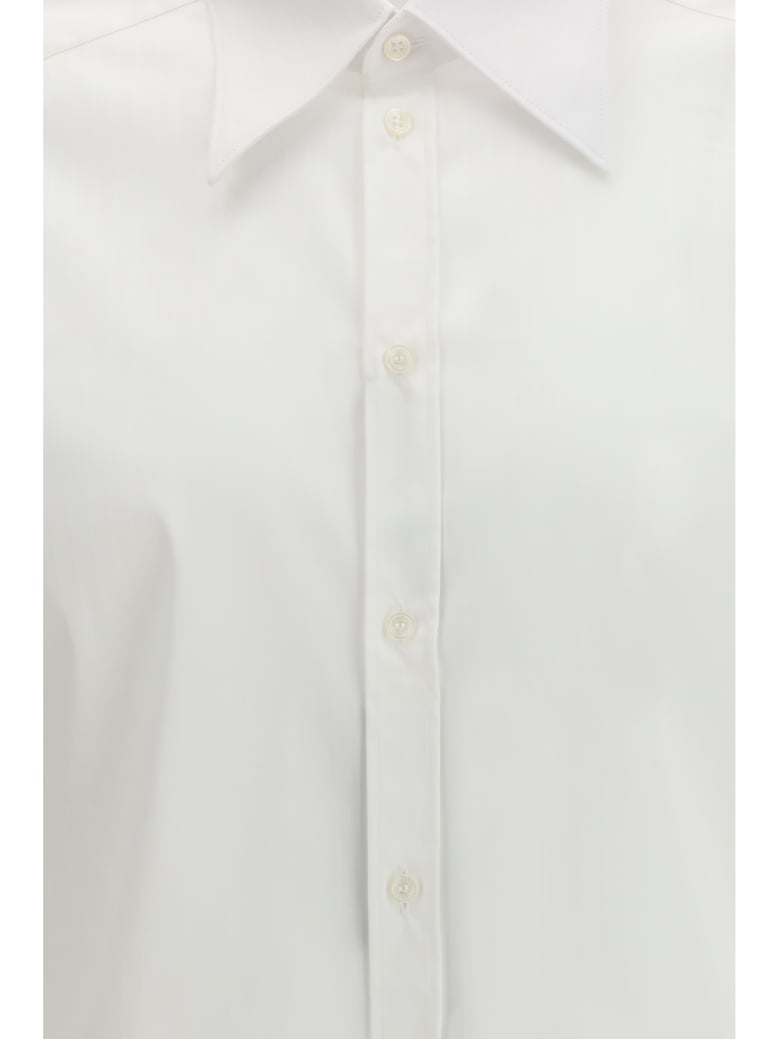 shirt striped flannel alpaca-blend by Selfnex
