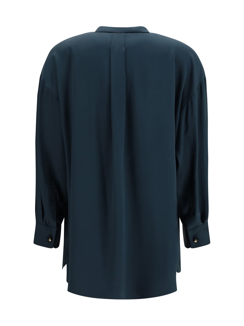 lavallière blouse sea moss by Selfnex