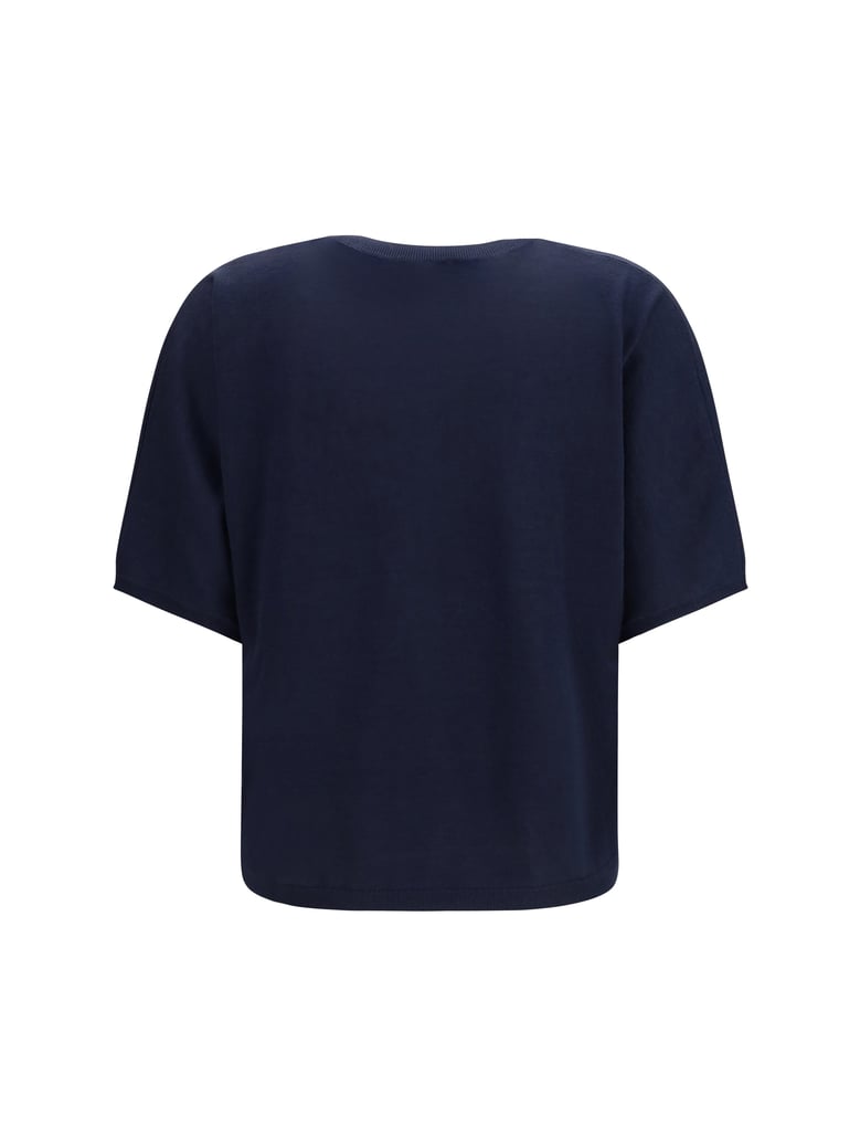 sweater short-sleeve cashmere and silk by Selfnex