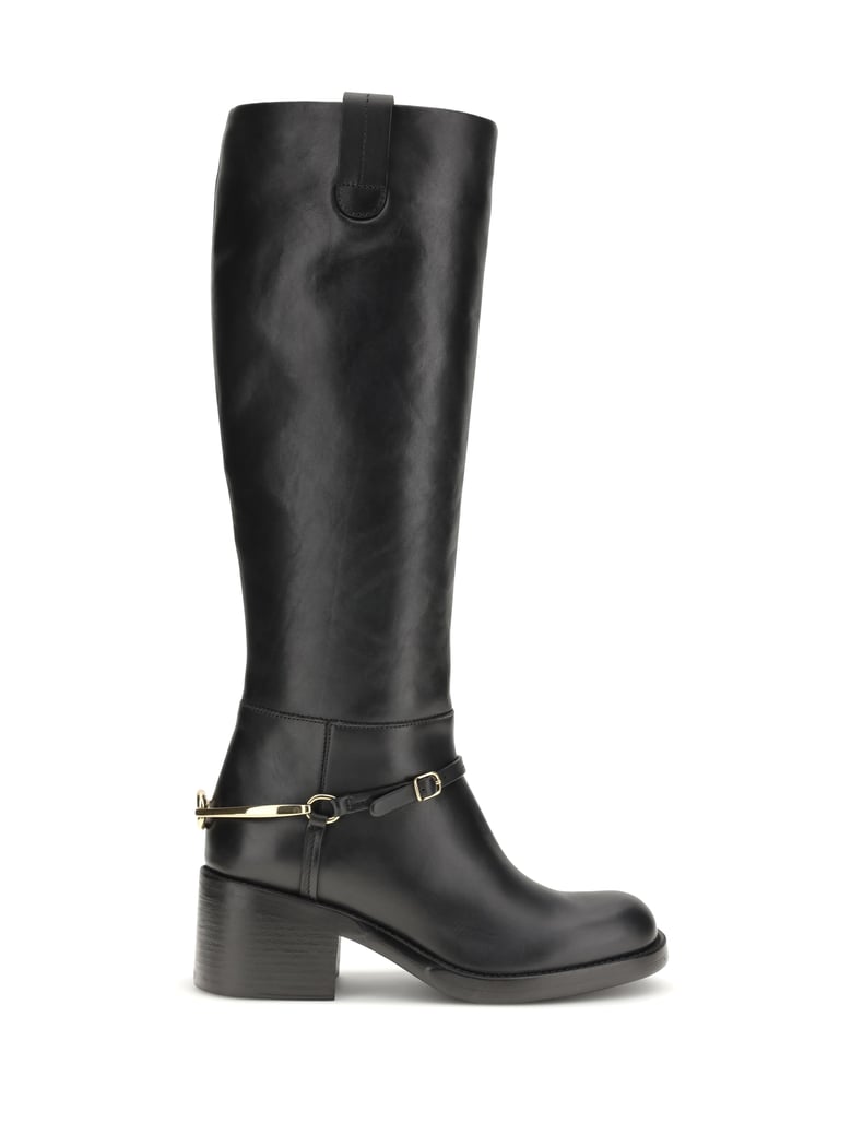 boots dakota black calfskin by Selfnex