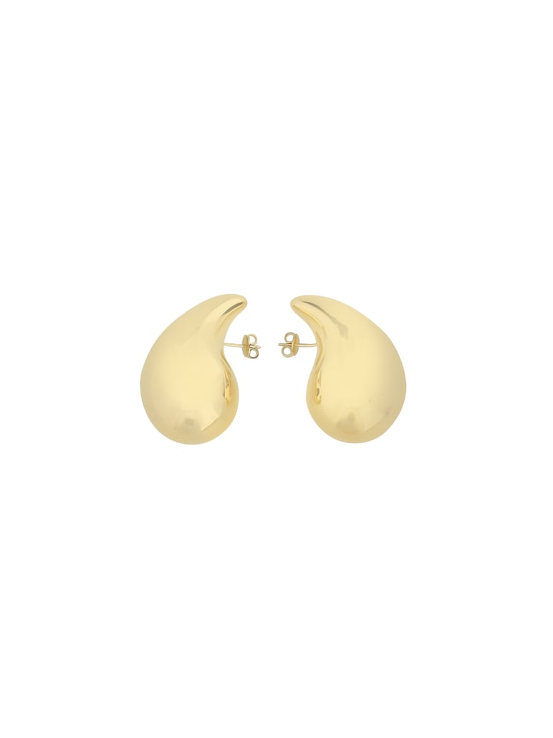 drop earrings yellow gold by Selfnex
