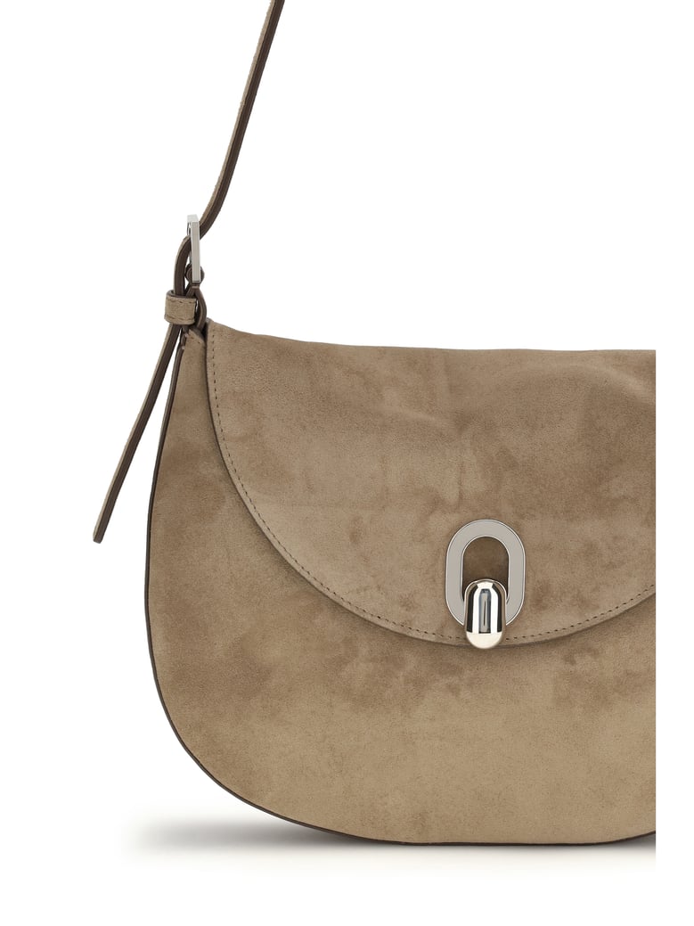 hobo shoulder bag taupe by Selfnex