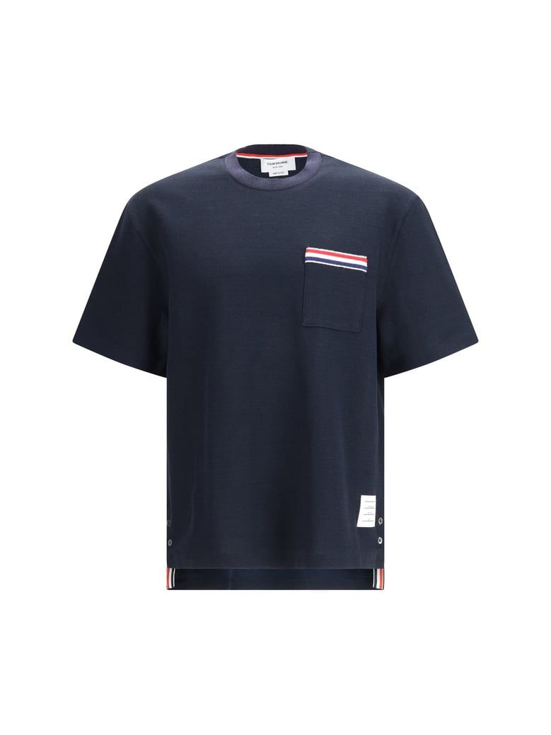 short-sleeve t-shirt navy by Selfnex
