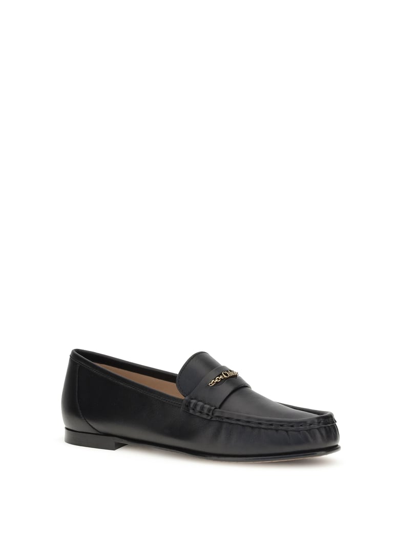 leather loafers black calfskin by Selfnex