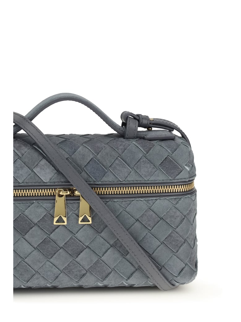 shoulder bag bang bang vanity case denim suede by Selfnex
